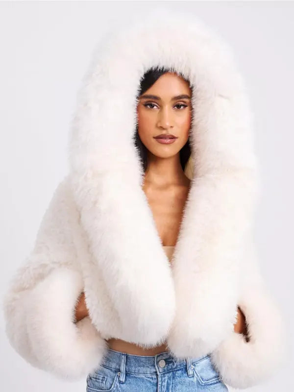 Next Gen Nyc S02 Emira D Spain White Fur Jacket