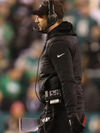 Nick-Sirianni-Philadelphia-Eagles-Black-Puffer-Vest