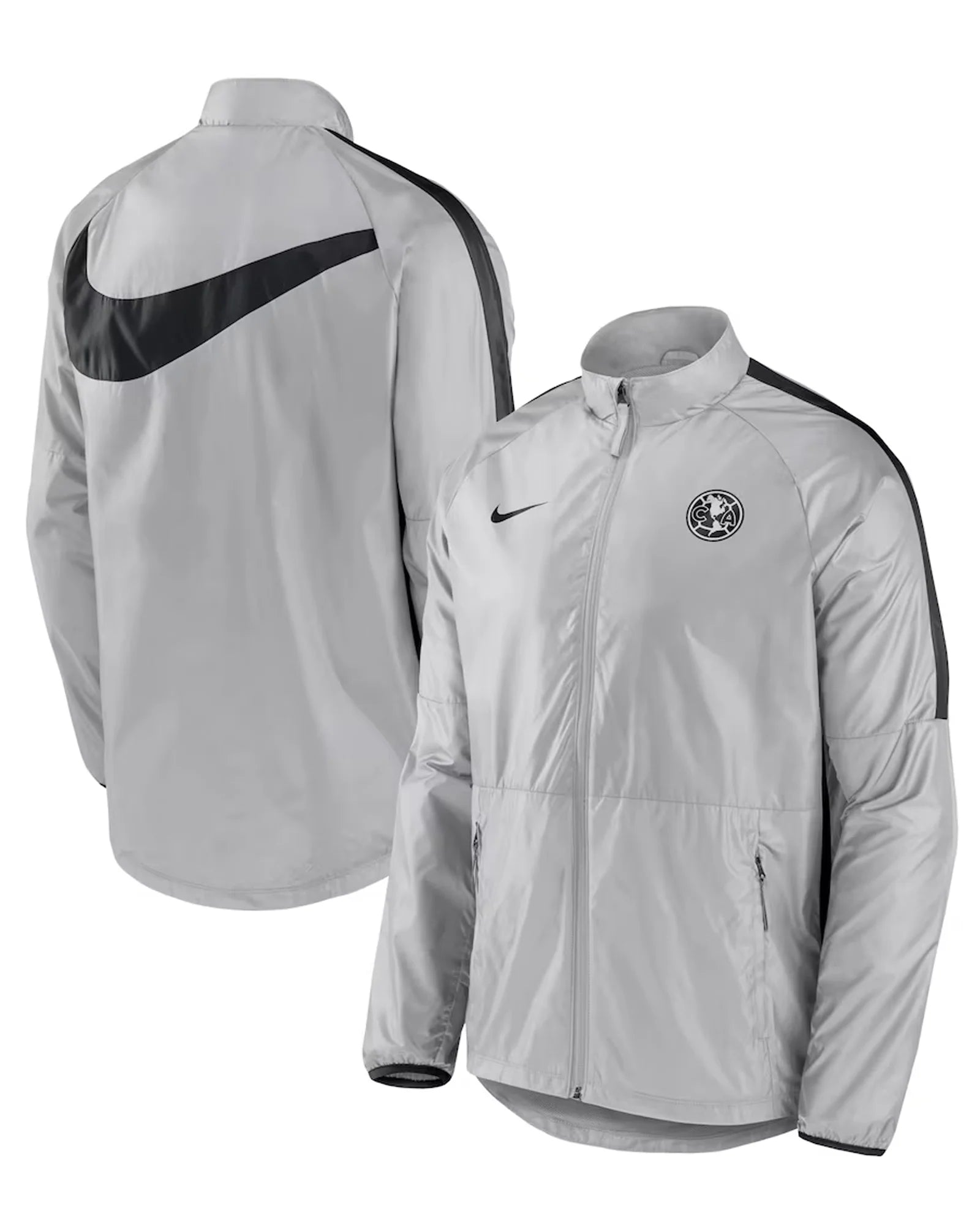 Nike-Gray-Club-America-Jacket