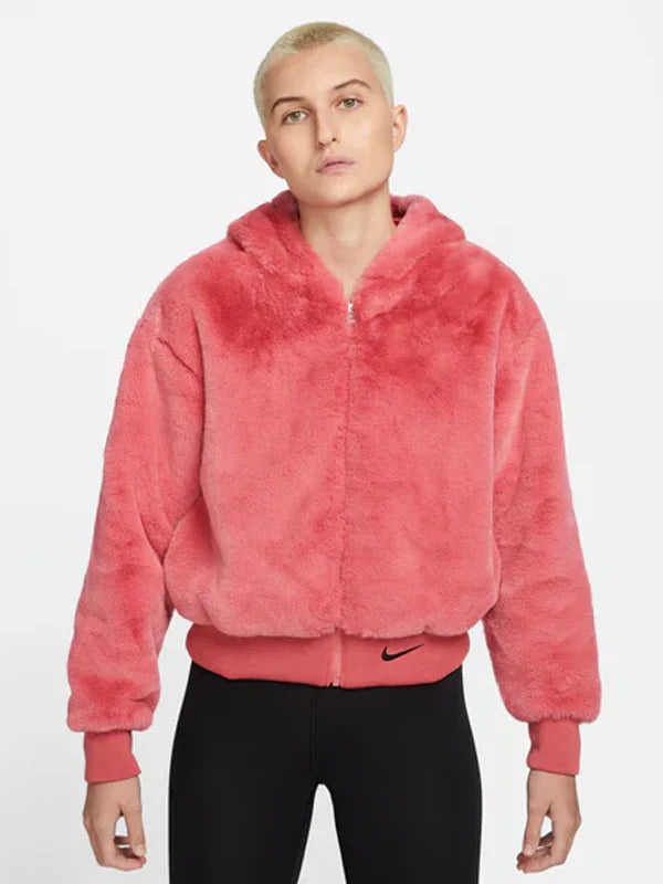 Nike Sportswear Essentials Faux Fur Jacket