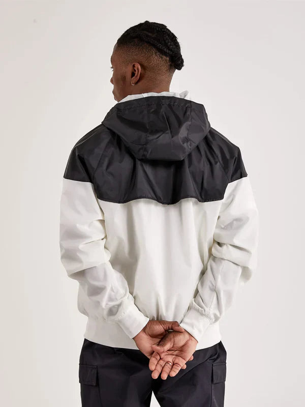 Nike Sportswear Windrunner Men's Hooded Jacket Black White