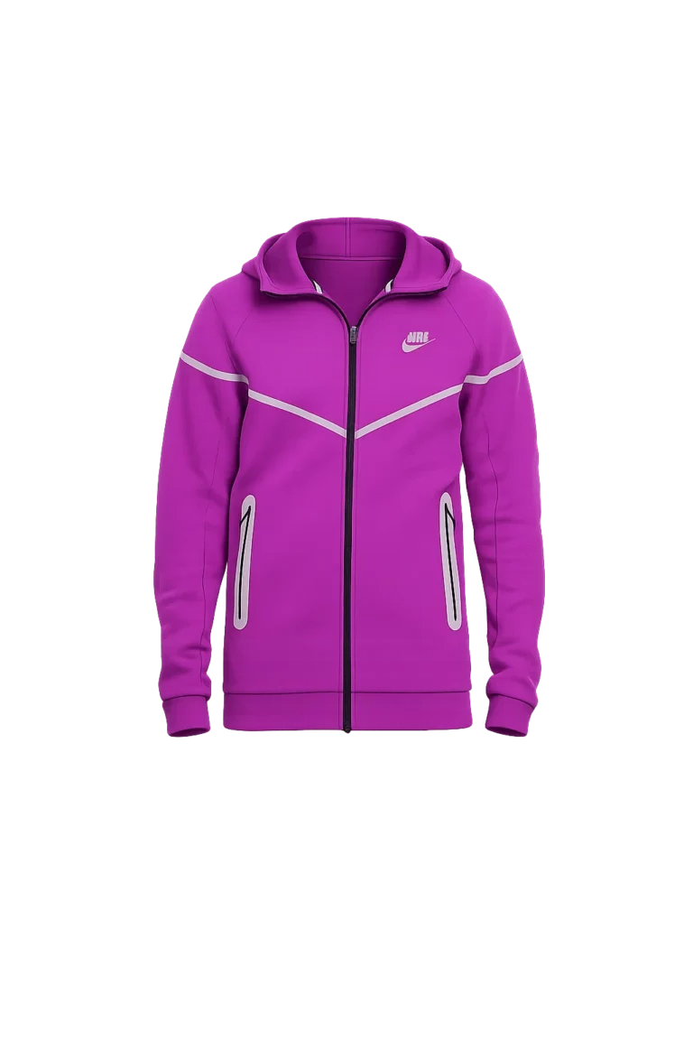 Nike Tech Fleece Reflective Windrunner Jacket Bold Berry