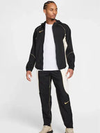 Nike Black And Gold Jacket