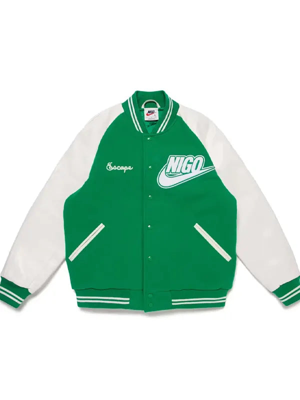 Nike Nigo Varsity Jacket Green
