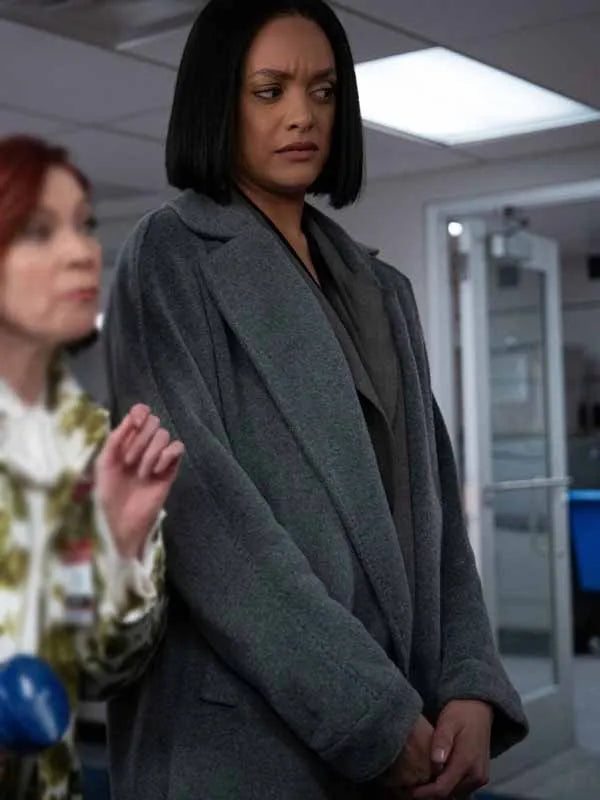 Elsbeth S03 Nina Taylor Grey Wool Coat