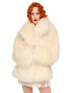 Norma Kamali Faux Fur Coat