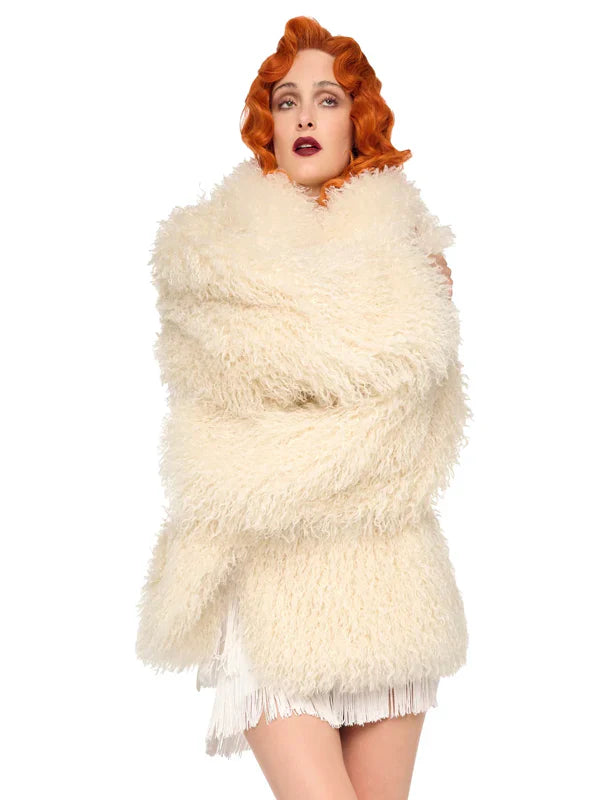 Norma Kamali Faux Fur Coat