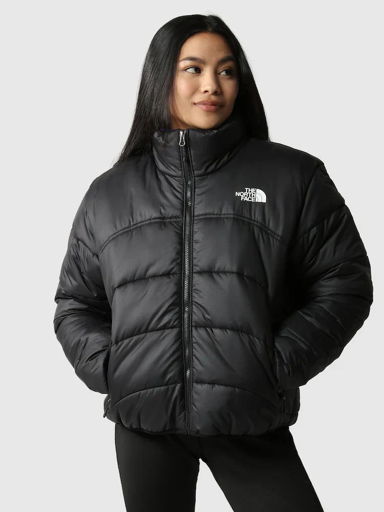 North Face puffer jacket, black