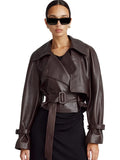 Nour Hammour Leather Jacket Dupe