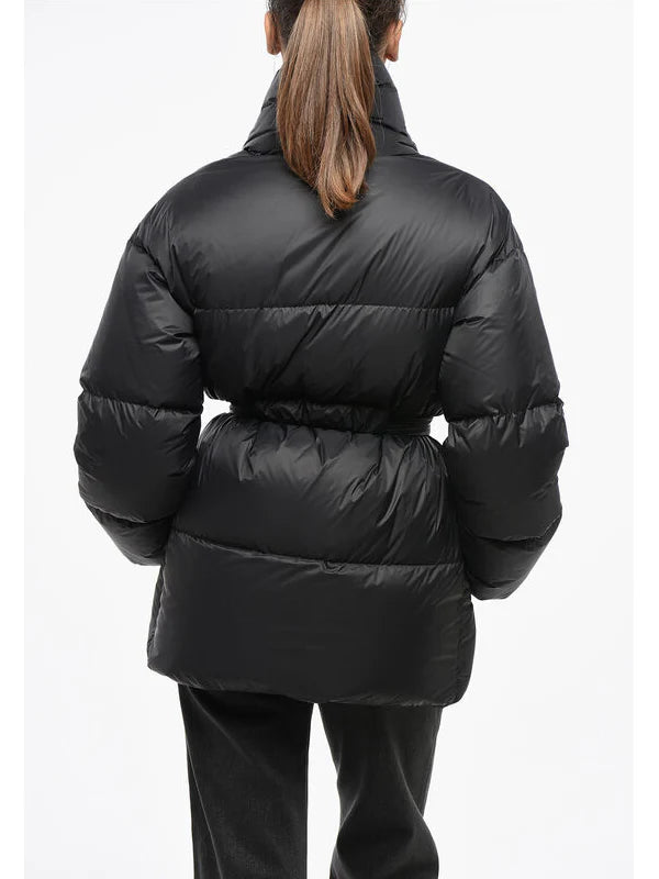 Nylon-Dada-Down-Jacket-With-Wrap-Design-Back-View