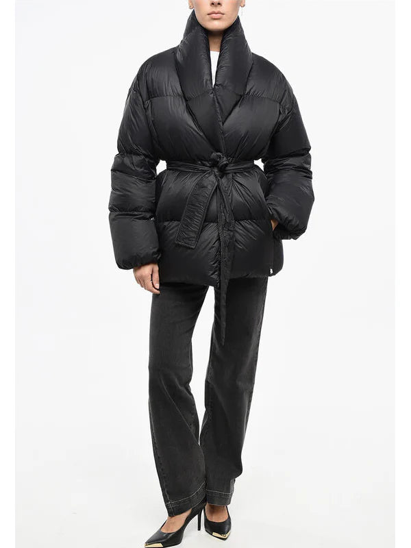 Nylon-Dada-Down-Jacket-With-Wrap-Design-For-Women