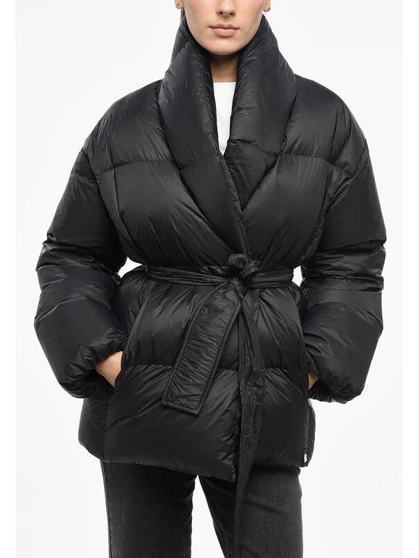 Nylon-Dada-Down-Jacket-With-Wrap-Design
