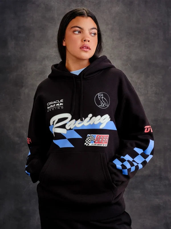 Ovo Red Bull Racing Finish LINE Black Hoodie