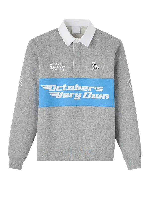 Ovo X Red Bull Racing Fleece Rugby Sweatshirt
