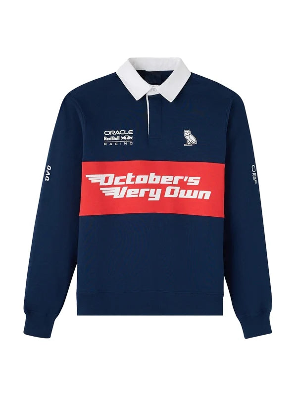 Ovo X Red Bull Racing Fleece Rugby Sweatshirt