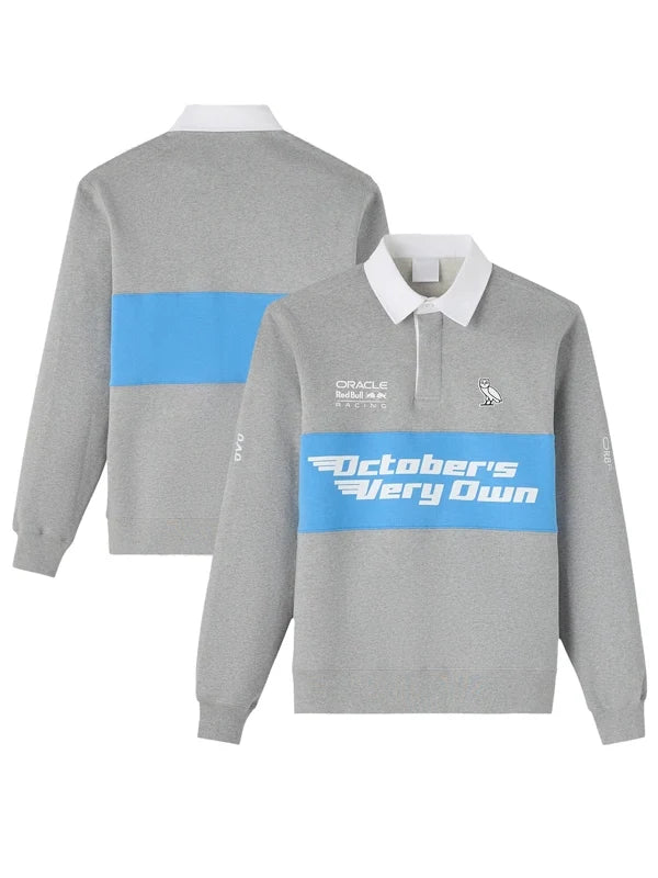 Ovo X Red Bull Racing Fleece Rugby Sweatshirt