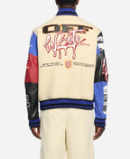 Off White Multipatch Varsity Jacket