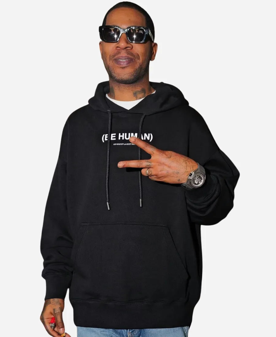 Off White x Kid Cudi Be Human Hoodie