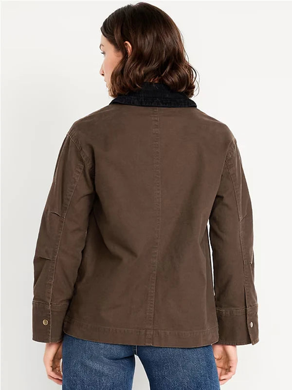 Old-Navy-Brown-Canvas-Barn-Jacket