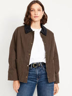 Old-Navy-Brown-Canvas-Jacket