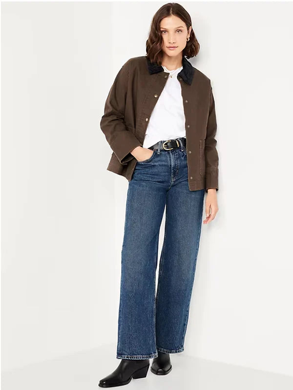Old-Navy-Canvas-Barn-Jacket-Brown