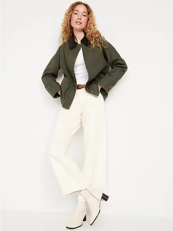Old-Navy-Canvas-Barn-Jacket-Green