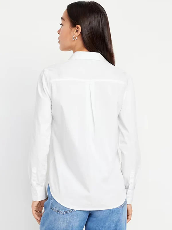 Old-Navy-White-Button-Down-Shirt-Back