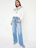 Old-Navy-Womens-White-Button-Down-Shirt
