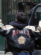 J-hope X Louis Vuitton Black Varsity Jacket