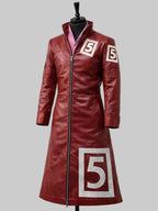 One-Piece-Mr-5-Red-Leather-Trench-Coat
