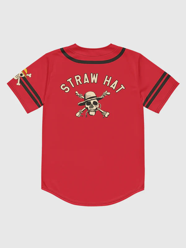 One-Piece-S02-Monkey-D.-Luffy-Neighbours-Shirt-Red