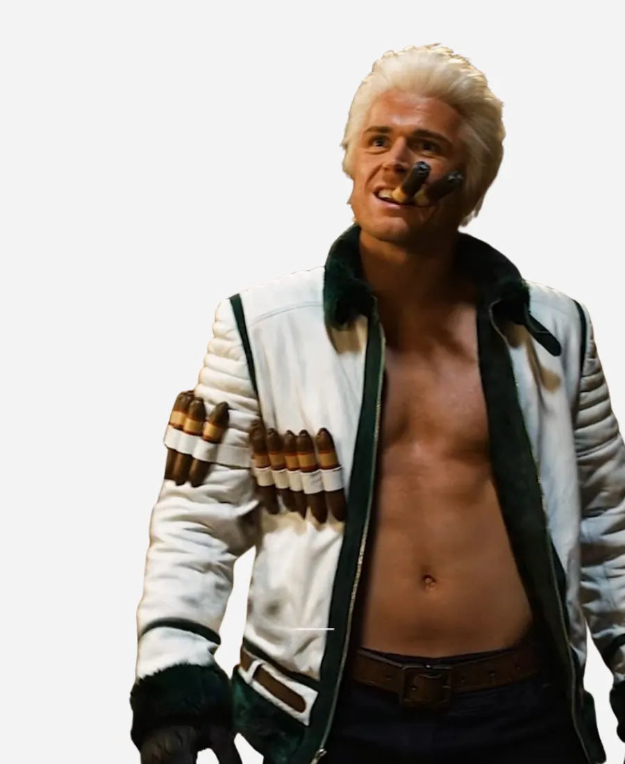 One Piece S2 Smoker Leather Jacket
