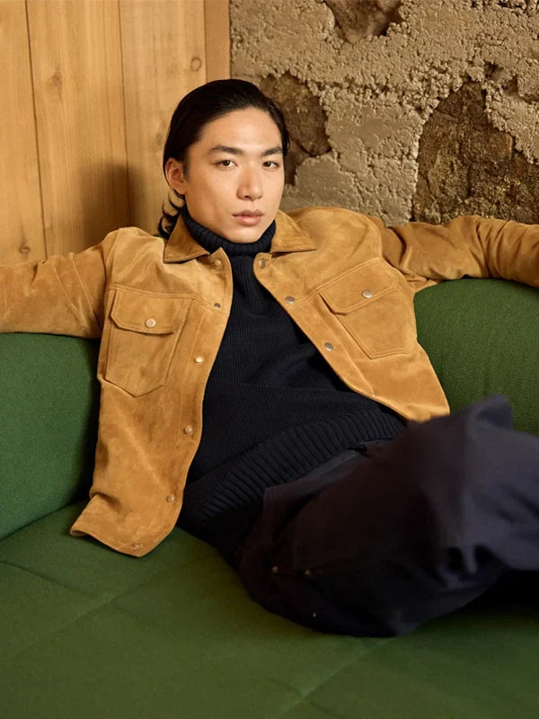 One Quince Suede Jacket