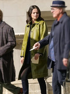 Only Murders in the Building S06 Selena Gomez Green Coat