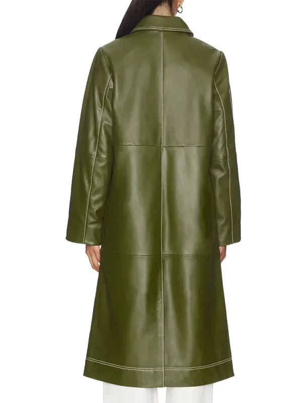 Only Murders in the Building S06 Selena Gomez Green Coat