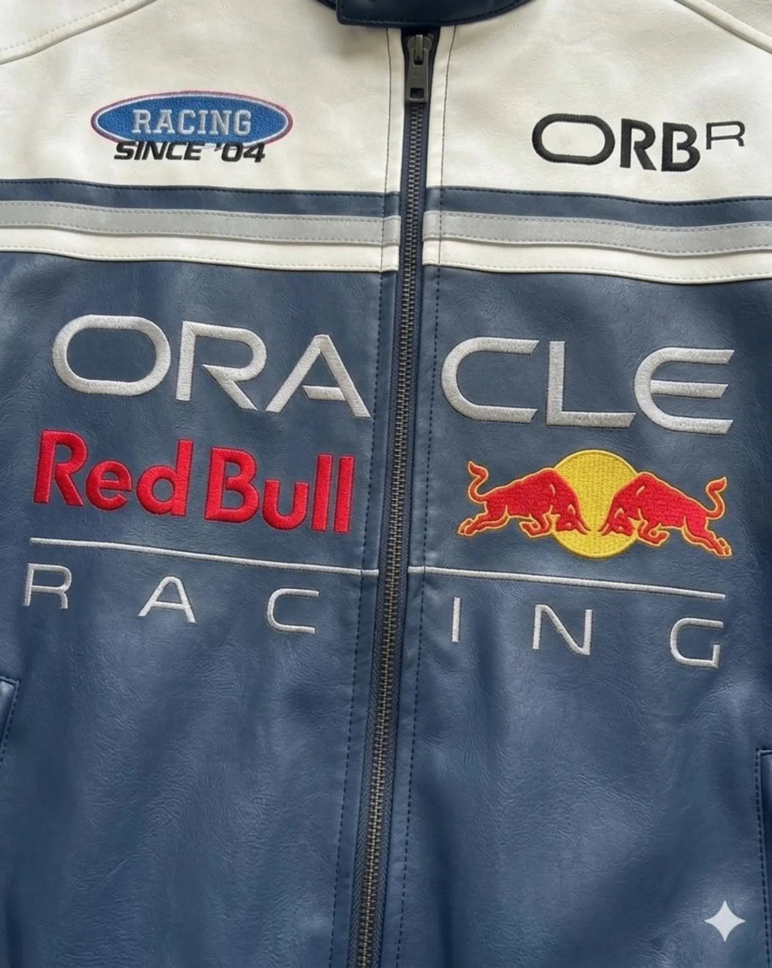 Oracle-Red-Bull-Logo-Racing-Leather-Jacket