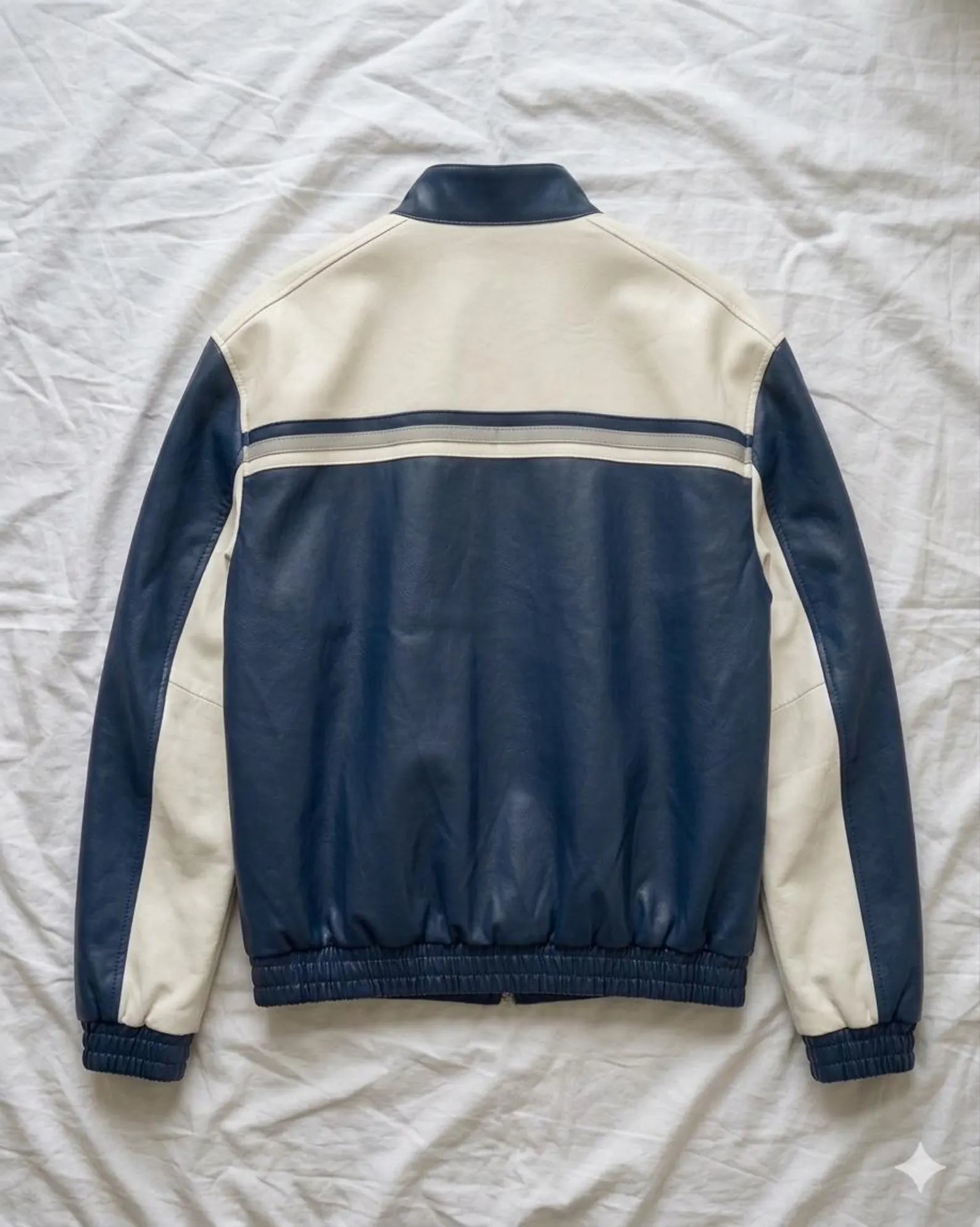 Oracle-Red-Bull-Racing-Leather-Jacket-Back-View