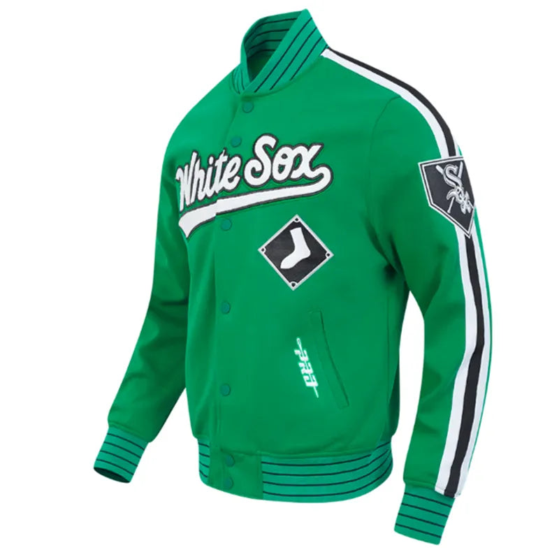 Order Chicago White Sox Current Logo Game Day Green Black Jacket