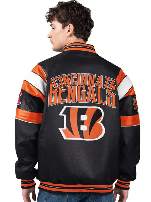Order Cincinnati Bengals Leather Jacket