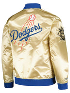 Buy Dodgers Satin Bomber Jacket