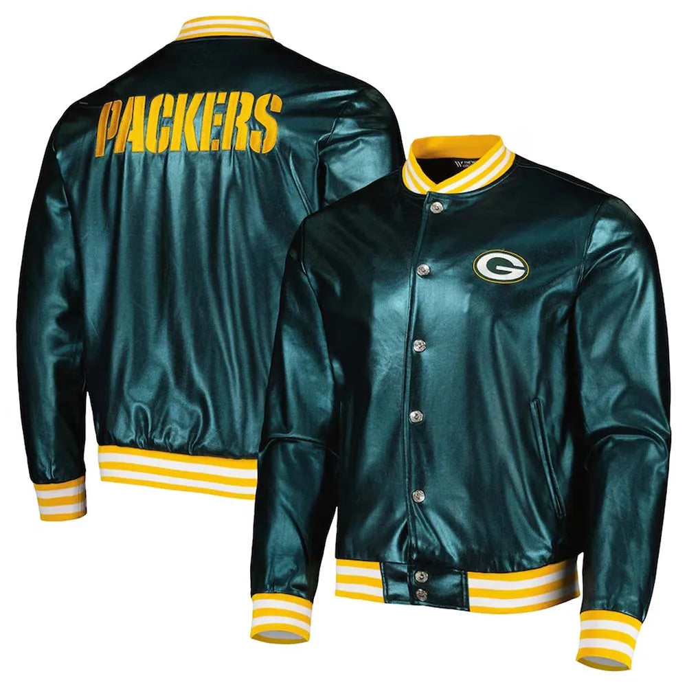 Order Green Metallic Jacket