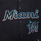 Order Miami Marlins Current Logo Game Day Black Jacket