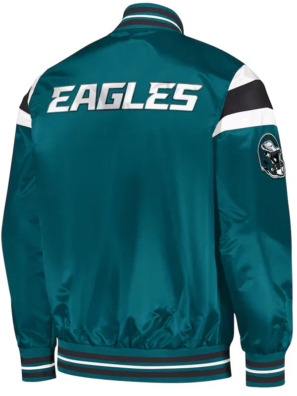 Order Philadelphia Eagles Satin Jacket