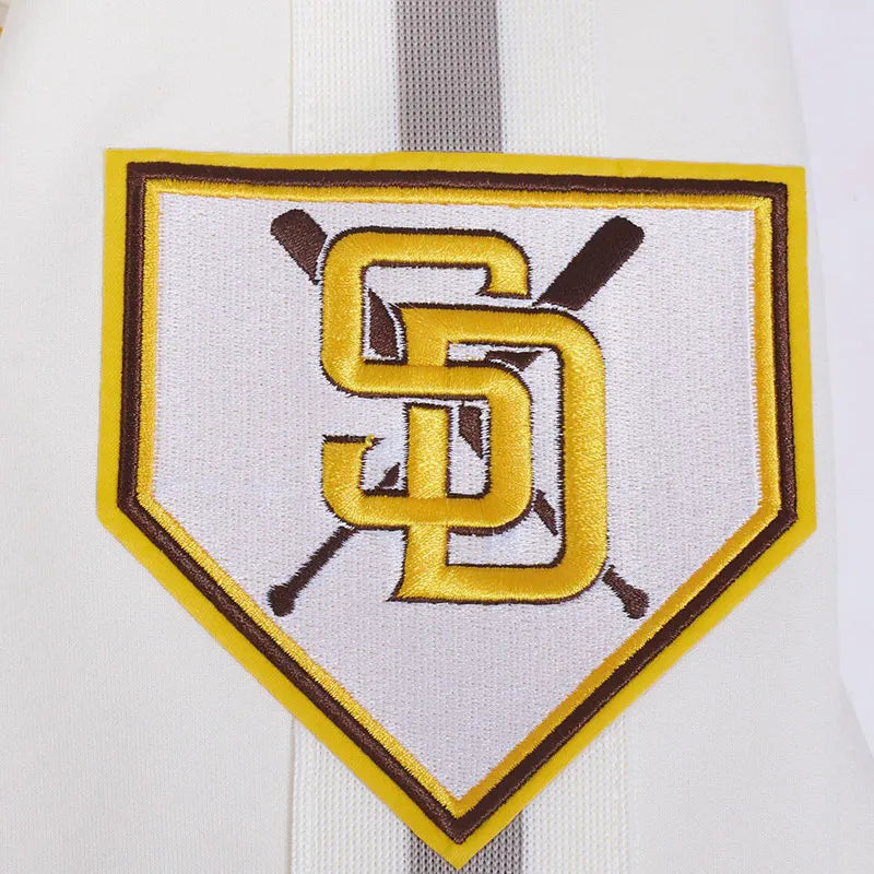 Order San Diego Padres Logo Game Day Eggshell Jacket