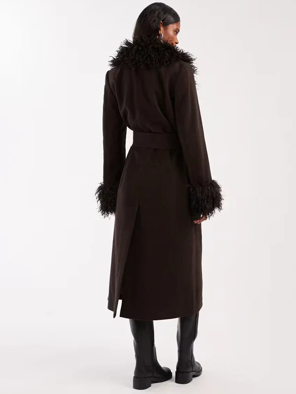 Other-Stories-Wool-Belted-Midaxi-Coat-Brown-With-Faux-Fur-Trim