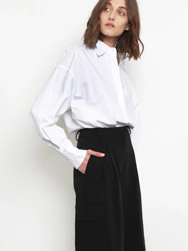 Oversized-White-Button-Up-Shirt