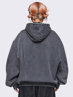Oversized Zip Up Hoodie For Girl