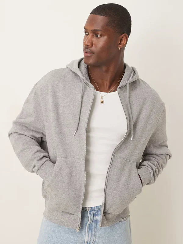 Oversized Zip Up Hoodie