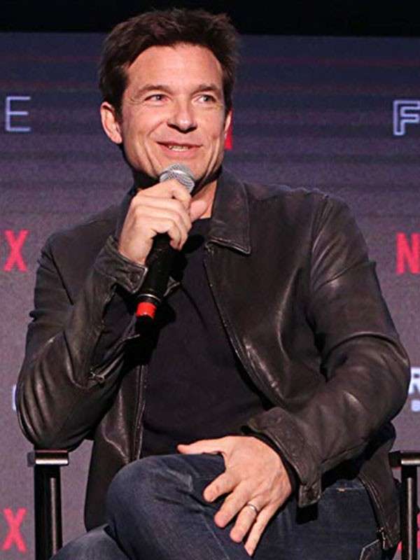 Tv Series Ozark Jason Bateman Black Leather Jacket