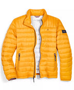 Packable men's puffer jacket